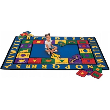 Carpets For Kids Bilingual 8.33 ft. x 11.67 ft. Rectangle Rug 1612